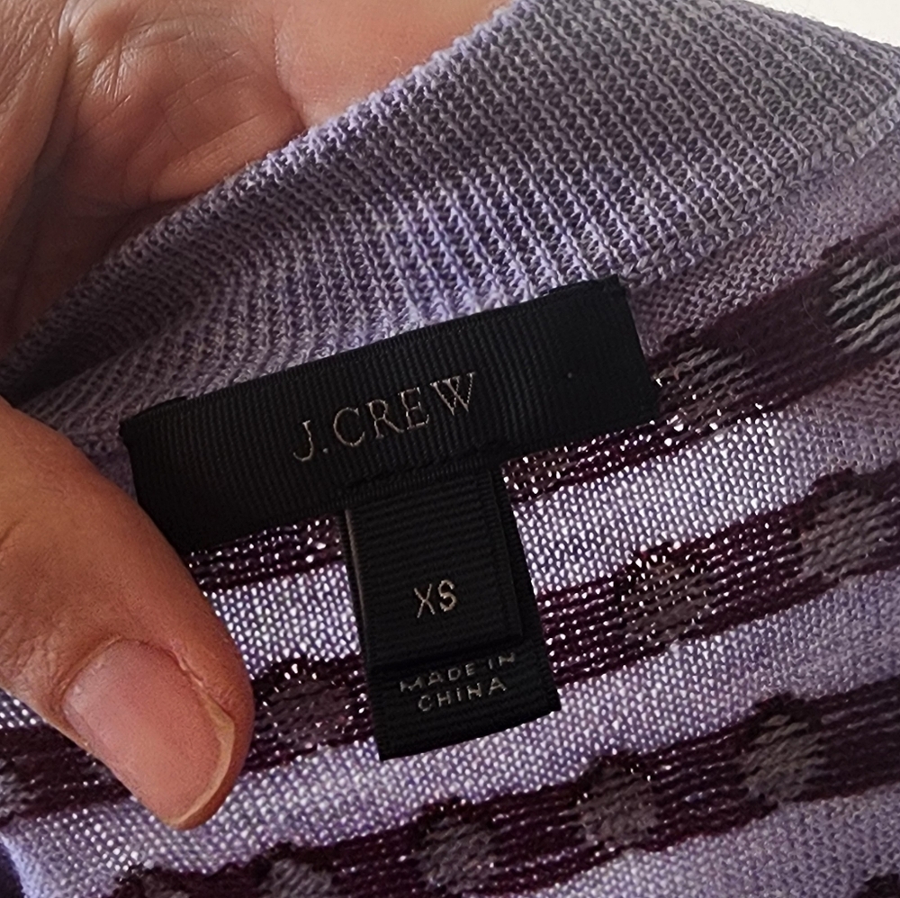 J. Crew Polka Dot Sweater XS - Picture 5 of 7